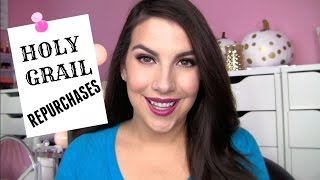 HAUL Drugstore Holy Grail Makeup Repurchases [upl. by Favata]