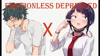 Emotionless  Depressed Deku  Izuku x Jiro  Part One  BNHAMHA texting stories [upl. by Toh2]