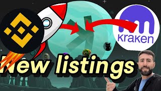 KASPA listings BINANCE and KRAKEN [upl. by Ephraim832]