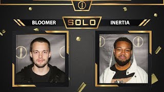 Bloomer vs Inertia  Solo Finals Battle  American Beatbox Championships 2018 [upl. by Katusha]