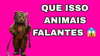 QUE ISSO ANIMAIS FALANTES ðŸ˜± canaljeitoanimalbr8229 [upl. by Sauls53]