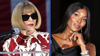 Anna Wintour and Naomi Campbell SHADE Each Other  Watch [upl. by Miharbi]