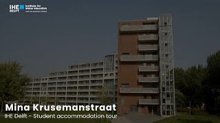 IHE Delft 💧 Student accommodation tour [upl. by Matelda]