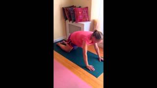 Half Chaturanga for the Pregnant Body [upl. by Herzig]