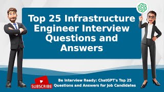 Top 25 Infrastructure Engineer Interview Questions and Answers [upl. by Tootsie372]