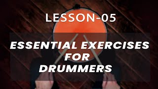 Drummers Lesson 5  Push and Pull Mastery Lesson  Advanced Drum Techniques  Beginners Guide [upl. by Arracahs]