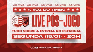 PÃ³s Jogo NÃ¡utico x Flamengo de Arcoverde [upl. by Nolasba]