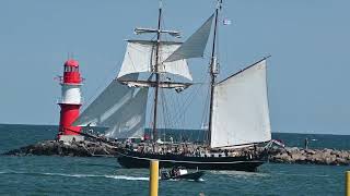 Hanse Sail 2024  Rostock bis Warnemünde [upl. by Giorgio]