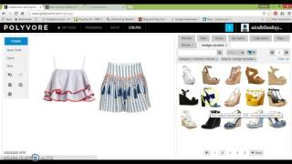 How To Use Polyvore Tutorial [upl. by Renzo]