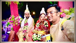 The Posh Palette Riyankas Wedding riam Vlog167 I adzbong twiggy Banglavlog [upl. by Nospmoht]