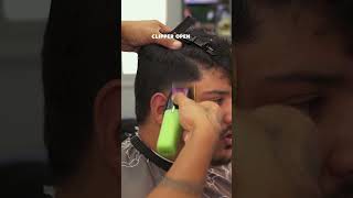 1 MINUTE MID TAPER TUTORIAL taper barber burstfade [upl. by Sayres211]