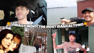 I Finally Went The Most Magical Town I Am SO Happy  Vlogtober Day 7 [upl. by Ynttirb101]