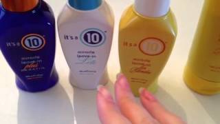 Its a 10 A review of four hair products [upl. by Yelrebmyk691]