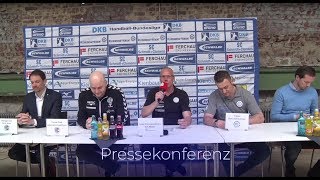 VfL Gummersbach  HC Erlangen 2429 Pressekonferenz [upl. by Dominique]