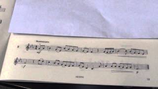 Violin Grade 4 Sight Reading No 8 Sostenuto [upl. by Nairred667]