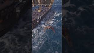 AC Odyssey  Persian Trireme Ship Bird View [upl. by Adnirem157]