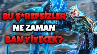 BU ŞREFSİZLER NE ZAMAN BAN YER  Mobile Legends [upl. by Lalat]