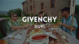 GIVENCHY  Duki  Letra en Español [upl. by Fezoj]