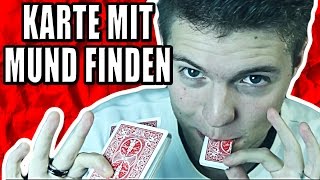 KARTE MIT DEM MUND FINDEN Zaubertrick  MagicPhil  DEIN TRICK STAFFEL 5 Ep 2 [upl. by Packston]