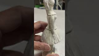 PORCELAIN SCULPTURE shortvideo ceramicsart pottery ceramicart clay claycrafts claysculpture [upl. by Annaehr]