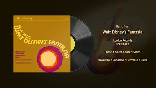 Music from Walt Disneys Fantasia SPC 21076  Vintage Disney Vinyl Restored [upl. by Annoyek986]