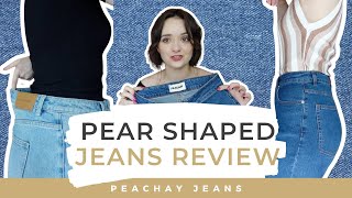 Peachay Jeans Review  Jeans For Small Waists amp Big Hips [upl. by Nyladnor535]