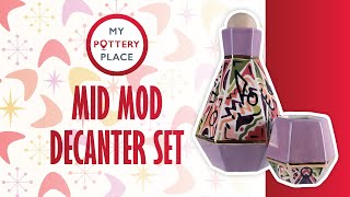 Mid Mod Decanter Set [upl. by Etselec]