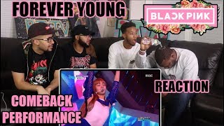 BLACKPINK 블랙핑크  FOREVER YOUNG Comeback Stage REACTIONREVIEW [upl. by Eedolem]