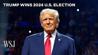 How Trump Defeated Harris for President Key Election Campaign Moments  WSJ [upl. by Hesta377]