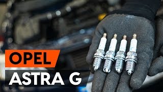 Come sostituire candele di accensione su OPEL ASTRA G CC F48 F08 TUTORIAL AUTODOC [upl. by Ondrej]