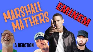 Eminem  Marshall Mathers  A Reaction [upl. by Akerdna]