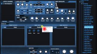 Mod Sequencer as Gate AMP Effect with Wave Sequenced Chords [upl. by Betta]