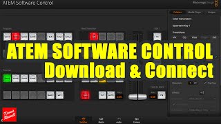 How to Download amp Connect ATEM Software Control ATEM Mini Pro Tutorial [upl. by Notsgnik703]