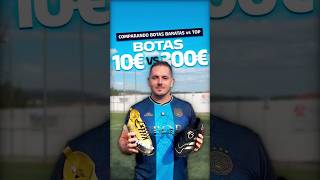 Parte 1 Hoy ponemos a prueba unas botas de 10€ de Temu vs las botas de Jude Bellingham de 300€ ⚽️👟 [upl. by Charteris]