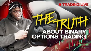 The Truth About Binary Options Trading  Pocket Option Review  Options Trading Live [upl. by Adieno]