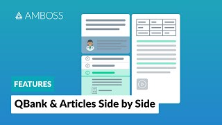 AMBOSS Features SideBySide [upl. by Rabbi]