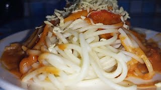 CREAMY SPAGHETTI SIMPLE AND DELISH  How to make creamy Spaghetti  Khyvins Kitchenette [upl. by Eelnyl896]