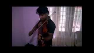 Atha Kandukara Melody By Violin [upl. by Akzseinga41]