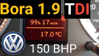 Vw bora 19 tdi 150 BHP  ARL fuel comsumption [upl. by Newob123]