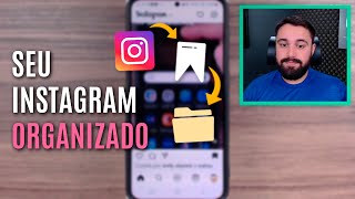 COMO ORGANIZAR PUBLICAÇÕES SALVAS NO INSTAGRAM [upl. by Sitarski]