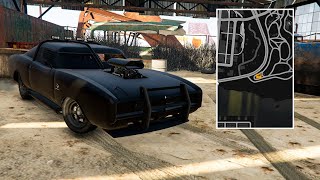 15 Ubicaciones OCULTAS de AUTOS en GTA 5  Modo Historia [upl. by Moshell]