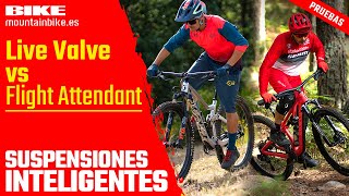 BIKE Pruebas ¡Fox Live Valve Vs RockShox Flight Attendant [upl. by Esile]