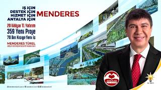 Menderes Türel Seçim Şarkısı  Yeniden Antalya [upl. by Halden]