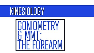 Forearm Goniometry and Manual Muscle Testing [upl. by Aryaz]