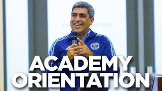 201718 NYCFC Academy Orientation [upl. by Haseefan]