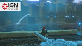 Zelda Breath of the Wild Shrine Walkthrough  Sheh Rata Shrine [upl. by Elwyn]