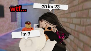 I Caught a Predator on Robloxs WORST Game [upl. by Atinnek]