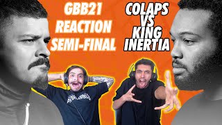 COLAPS VS KING INERTIA GBB21 ری اکشن جی بی بی [upl. by Valente]