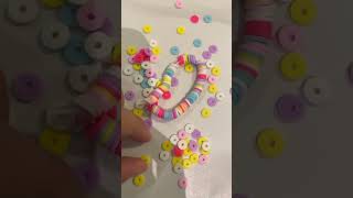 Clay bead bracelet subscribe cute likeandsubscribe [upl. by Jacintha]