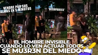 broma del Hombre Invisible te gustartia aprende aprender desaparecer asi como yo [upl. by Hengel]